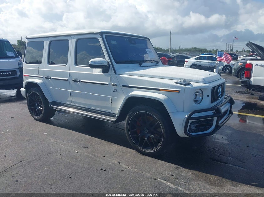 2021 Mercedes-benz G-class VIN W1NYC7HJ4MX395970 — IAAI salvage auction photo