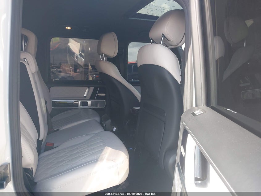 2021 Mercedes-benz G-class VIN W1NYC7HJ4MX395970 IAAI salvage auction — THEFT, Rebuildable (Florida), sold $96,250 on 2026-08-17 (photo 8)