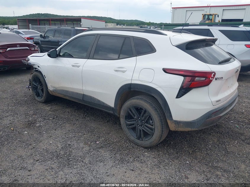 2025 Chevrolet Trax VIN KL77LKEP1SC116703 IAAI salvage auction — LEFT FRONT, Clear (Oklahoma), sold $6,100 on 2026-07-28 (photo 3)