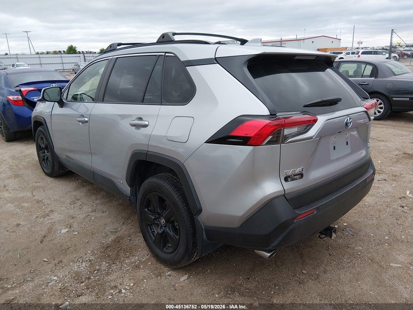 2021 Toyota Rav 4 VIN JTMRWRFV3MJ054504 IAAI salvage auction — FRONT END, Salvage (Nebraska), sold $8,500 on 2026-07-16 (photo 3)