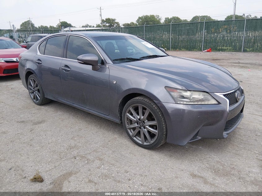 2013 Lexus Gs VIN JTHCE1BL9D5019245 IAAI salvage auction — HAIL, Salvage (Kansas), sold $2,400 on 2026-07-31 (photo 1)