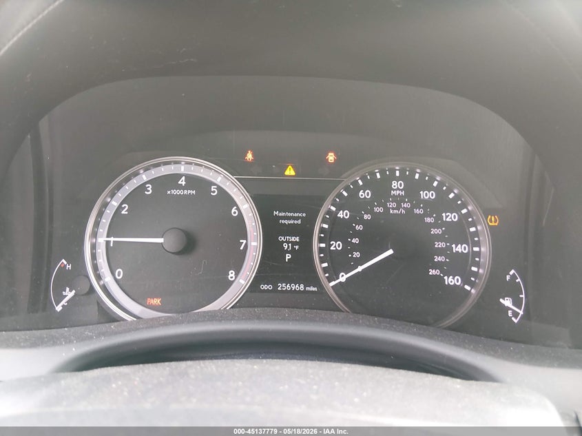 2013 Lexus Gs VIN JTHCE1BL9D5019245 IAAI salvage auction — HAIL, Salvage (Kansas), sold $2,400 on 2026-07-31 (photo 7)