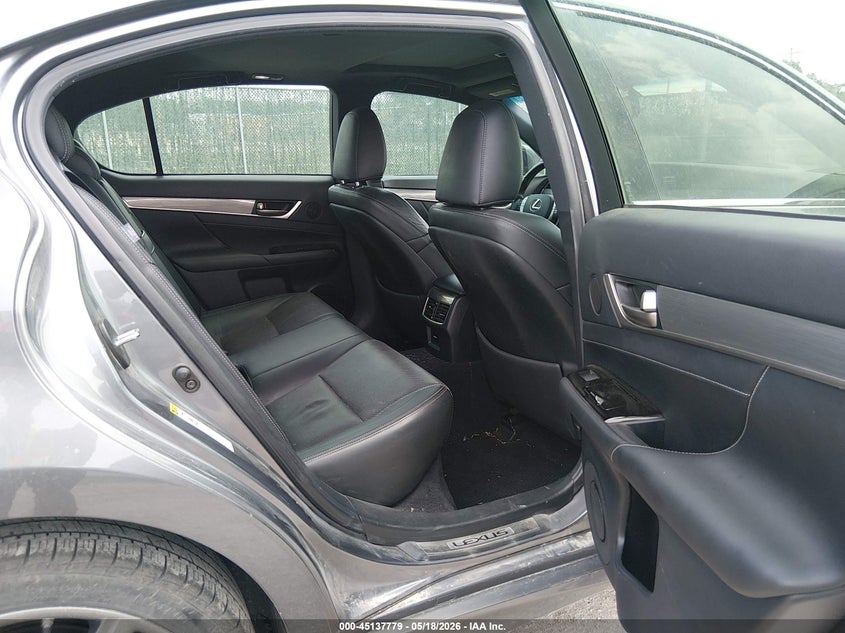 2013 Lexus Gs VIN JTHCE1BL9D5019245 IAAI salvage auction — HAIL, Salvage (Kansas), sold $2,400 on 2026-07-31 (photo 8)
