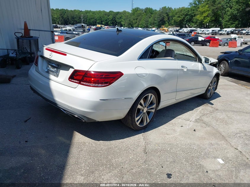 2014 Mercedes-benz E-klasse VIN WDDKJ5KB0EF241178 IAAI salvage auction — LEFT FRONT, Salvage (Georgia), sold $25 on 2026-07-22 (photo 4)