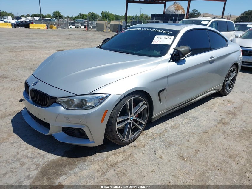 2017 BMW 4er VIN WBA4P1C52HK522216 IAAI salvage auction — FRONT END, Salvage (California), sold $7,150 on 2026-07-16 (photo 2)
