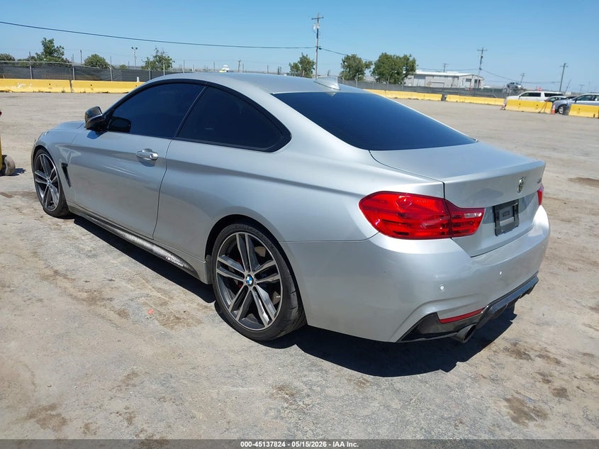2017 BMW 4er VIN WBA4P1C52HK522216 IAAI salvage auction — FRONT END, Salvage (California), sold $7,150 on 2026-07-16 (photo 3)