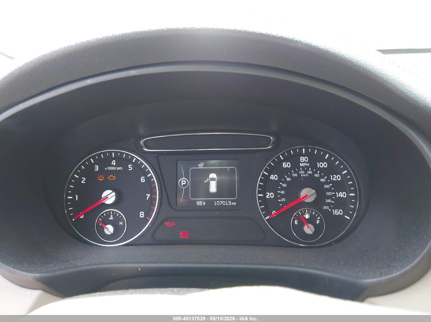 2017 Kia Sorento VIN 5XYPG4A39HG282865 IAAI salvage auction — RIGHT FRONT, Original (Texas), sold $2,150 on 2026-07-15 (photo 7)
