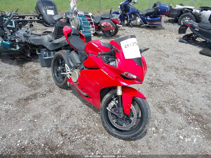 2016 Ducati Panigale VIN ZDM14BYWXGB004783 IAAI salvage auction — RIGHT SIDE, Clear (Michigan), sold $5,700 on 2026-07-28 (photo 1)