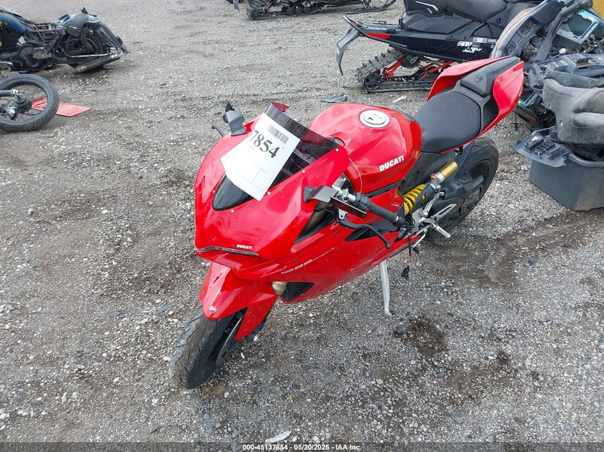 2016 Ducati Panigale VIN ZDM14BYWXGB004783 IAAI salvage auction — RIGHT SIDE, Clear (Michigan), sold $5,700 on 2026-07-28 (photo 2)