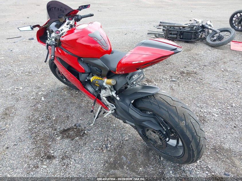 2016 Ducati Panigale VIN ZDM14BYWXGB004783 IAAI salvage auction — RIGHT SIDE, Clear (Michigan), sold $5,700 on 2026-07-28 (photo 3)