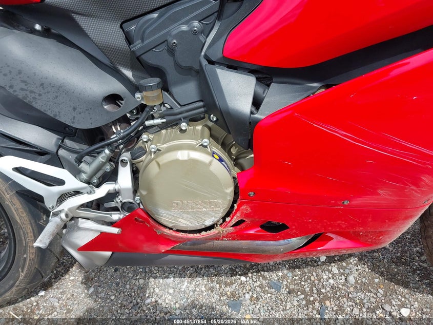 2016 Ducati Panigale VIN ZDM14BYWXGB004783 IAAI salvage auction — RIGHT SIDE, Clear (Michigan), sold $5,700 on 2026-07-28 (photo 8)