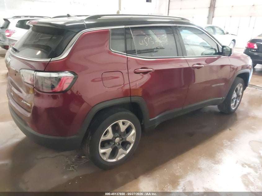 2021 Jeep Compass VIN 3C4NJDCB4MT550737 IAAI salvage auction — LEFT FRONT, Salvage (Minnesota), sold $4,500 on 2026-07-29 (photo 4)