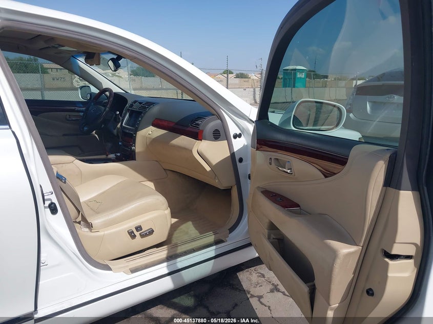 2007 Lexus Ls 460 VIN JTHGL46F375004905 IAAI salvage auction — REAR END, Salvage (Arizona), sold $775 on 2026-07-07 (photo 5)