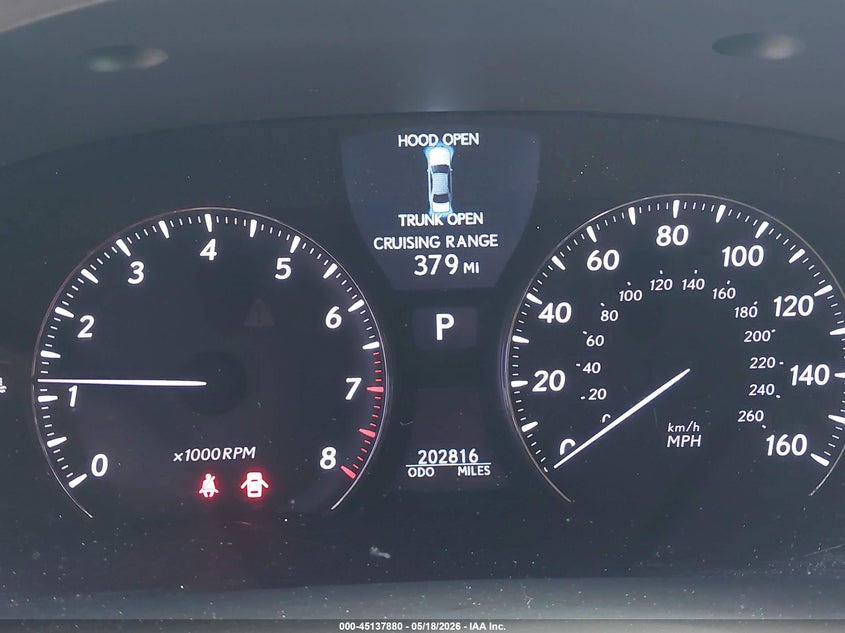 2007 Lexus Ls 460 VIN JTHGL46F375004905 IAAI salvage auction — REAR END, Salvage (Arizona), sold $775 on 2026-07-07 (photo 7)
