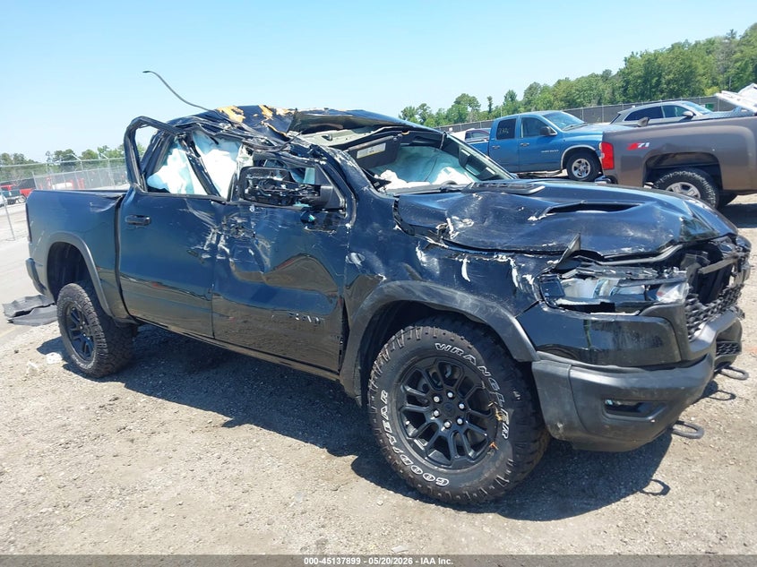 2025 Ram 1500 VIN 1C6SRFLP1SN598610 IAAI salvage auction — ROLLOVER, Salvage (South Carolina), sold $3,300 on 2026-07-25 (photo 1)