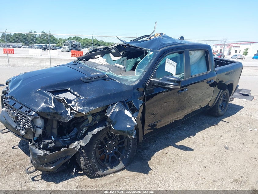 2025 Ram 1500 VIN 1C6SRFLP1SN598610 IAAI salvage auction — ROLLOVER, Salvage (South Carolina), sold $3,300 on 2026-07-25 (photo 2)