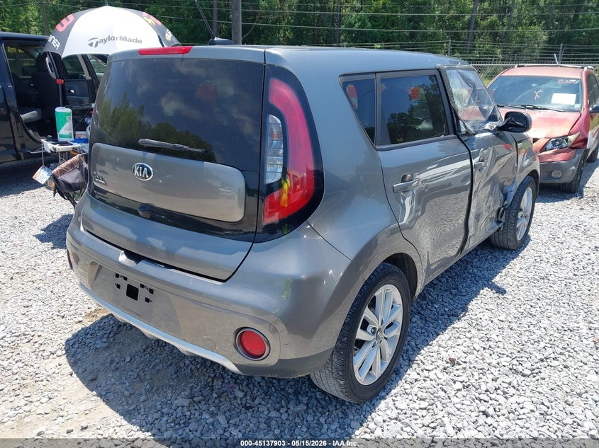 2018 Kia Soul VIN KNDJP3A55J7583590 IAAI salvage auction — RIGHT SIDE, Salvage (Mississippi), sold $1,150 on 2026-07-12 (photo 4)