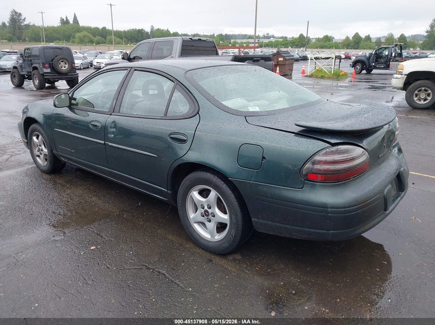 2001 Pontiac Grand prix VIN 1G2WK52J41F231106 IAAI salvage auction — REAR END, Salvage (Oregon), sold $100 on 2026-07-09 (photo 3)