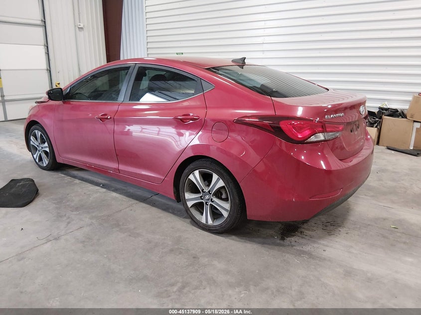 2016 Hyundai Elantra VIN KMHDH4AH8GU488246 IAAI salvage auction — FRONT END, Salvage (Colorado), sold $1,100 on 2026-07-31 (photo 3)