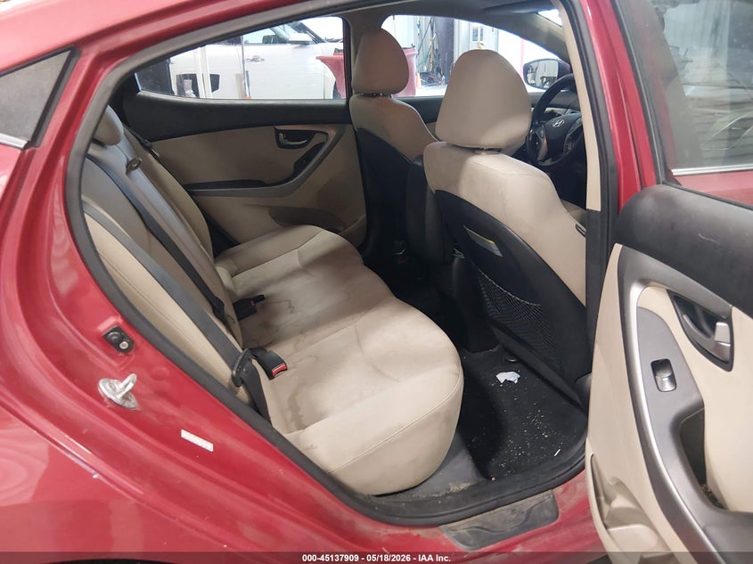 2016 Hyundai Elantra VIN KMHDH4AH8GU488246 IAAI salvage auction — FRONT END, Salvage (Colorado), sold $1,100 on 2026-07-31 (photo 8)