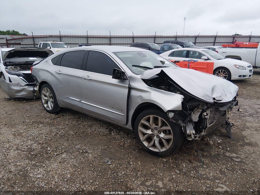 2016 Chevrolet Impala VIN 2G1145S36G9182714 IAAI salvage auction — FRONT & REAR, Clear (Arkansas), sold $200 on 2026-07-09 (photo 1)