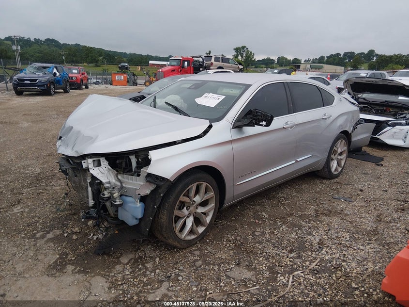 2016 Chevrolet Impala VIN 2G1145S36G9182714 IAAI salvage auction — FRONT & REAR, Clear (Arkansas), sold $200 on 2026-07-09 (photo 2)