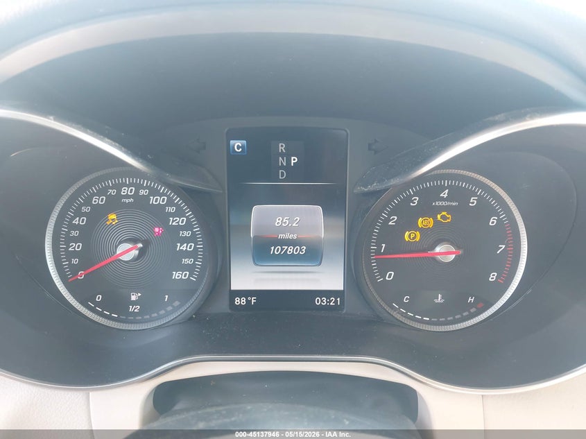 2019 Mercedes-benz Glc VIN WDC0G4JB1KF620627 IAAI salvage auction — FRONT END, Salvage (Georgia), sold $6,400 on 2026-07-31 (photo 7)