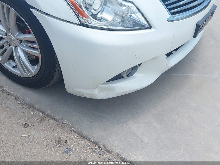 2013 Infiniti G VIN JN1CV6AR9DM358410 IAAI salvage auction — LEFT & RIGHT, Salvage (Texas), sold $1,200 on 2026-07-14 (photo 6)