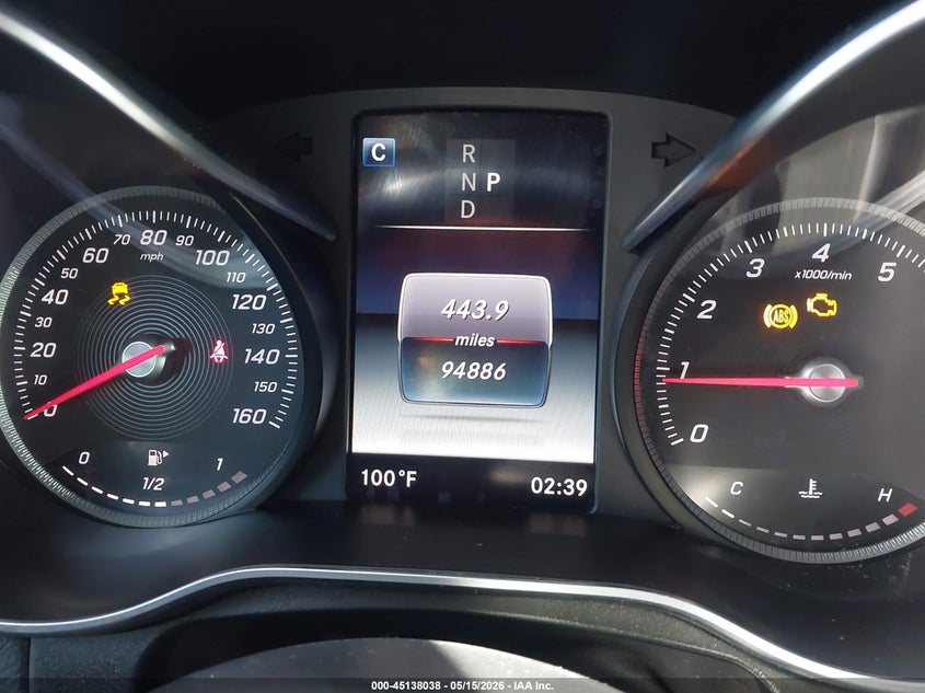 2019 Mercedes-benz Glc VIN WDC0G4KB9KV136919 IAAI salvage auction — FRONT END, Salvage (Nevada), sold $5,300 on 2026-07-14 (photo 7)