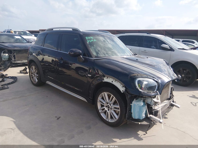 2023 Mini Countryman VIN WMZ53BR0XP3P76835 IAAI salvage auction — FRONT END, Original (Texas), sold $475 on 2026-07-28 (photo 1)