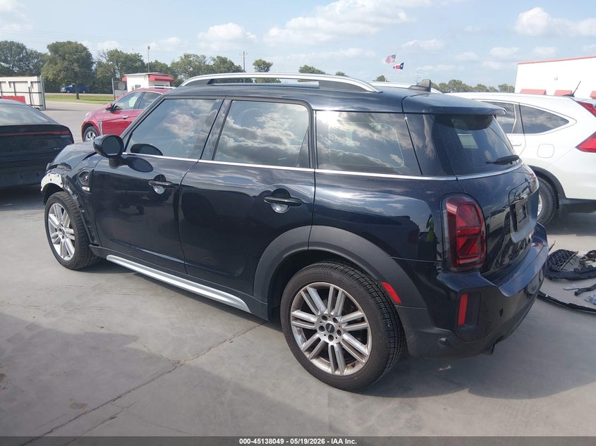 2023 Mini Countryman VIN WMZ53BR0XP3P76835 IAAI salvage auction — FRONT END, Original (Texas), sold $475 on 2026-07-28 (photo 3)