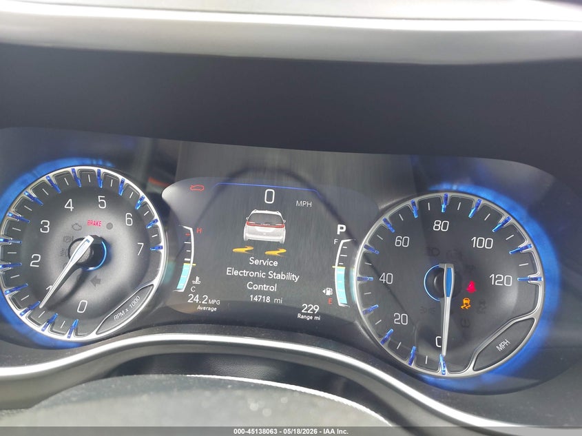 2025 Chrysler Pacifica VIN 2C4RC1BG0SR587551 IAAI salvage auction — HAIL, Salvage Title, sold $16,200 on 2026-08-19 (photo 7)
