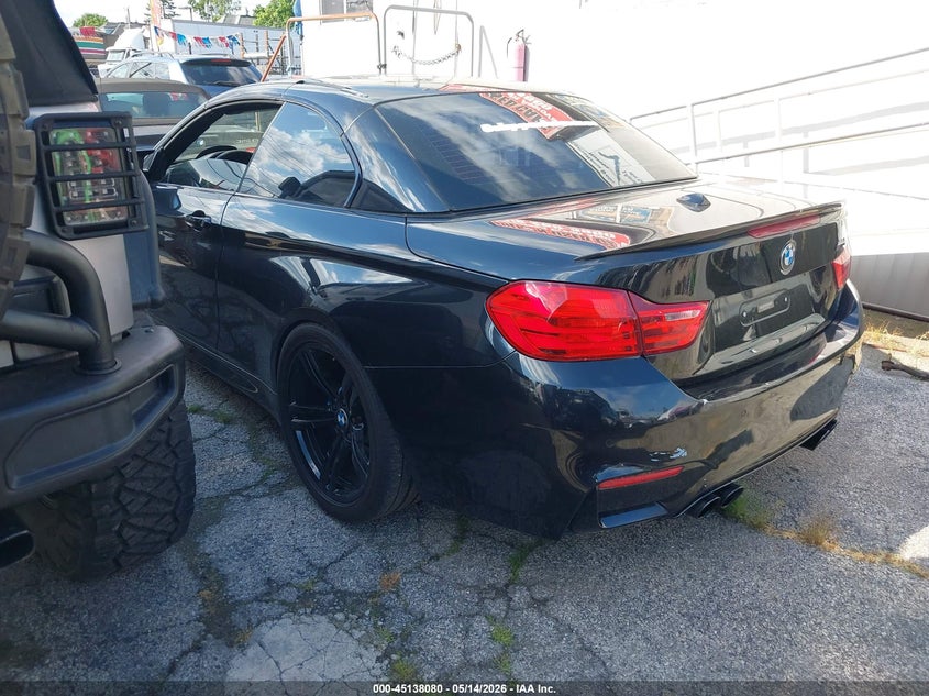 2016 BMW M4 VIN WBS3U9C53GP970223 IAAI salvage auction — NORMAL WEAR, Clear (Indiana), sold $15,225 on 2026-07-14 (photo 3)