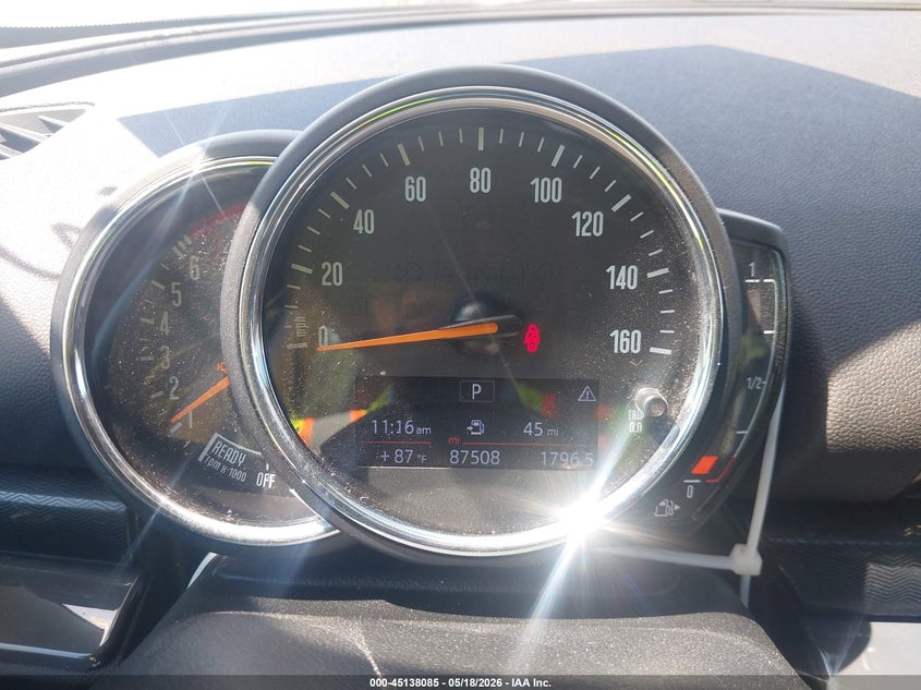 2019 Mini Clubman VIN WMWLN5C53K2G82298 IAAI salvage auction — FRONT END, Salvage (West Virginia), sold $2,500 on 2026-07-18 (photo 7)