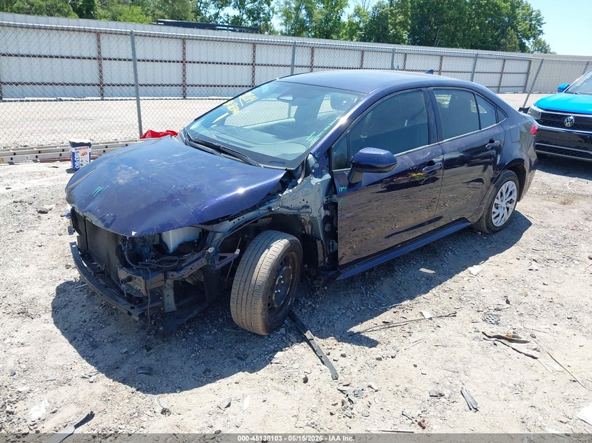 2023 Toyota Corolla VIN JTDBCMFE8PJ002545 IAAI salvage auction — FRONT END, Salvage (Georgia), sold $4,900 on 2026-07-29 (photo 2)