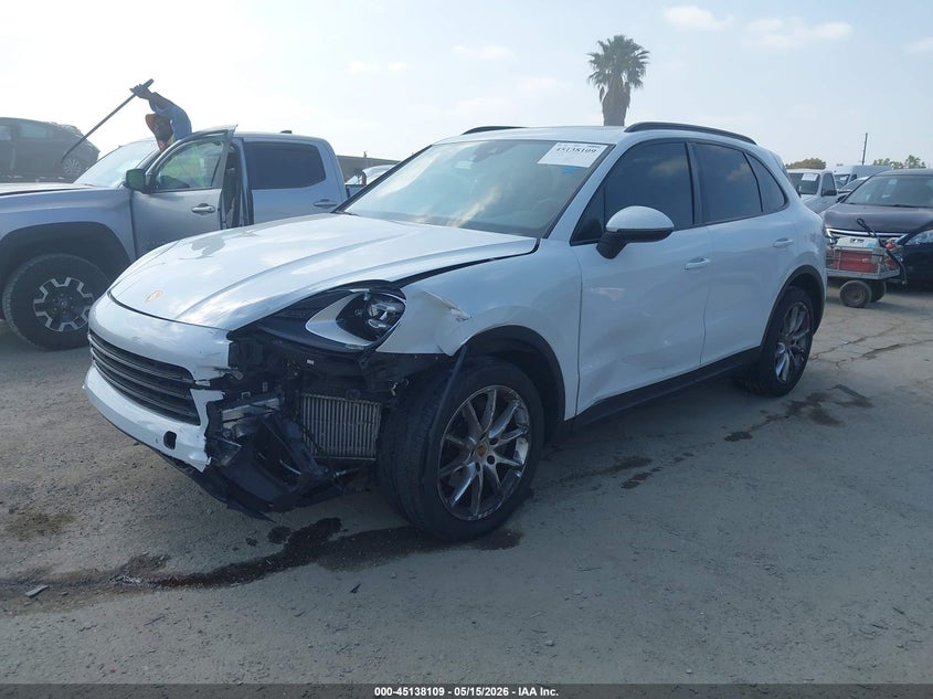 2019 Porsche Cayenne VIN WP1AA2AY1KDA04358 IAAI salvage auction — LEFT FRONT, Salvage (California), sold $13,775 on 2026-08-12 (photo 2)