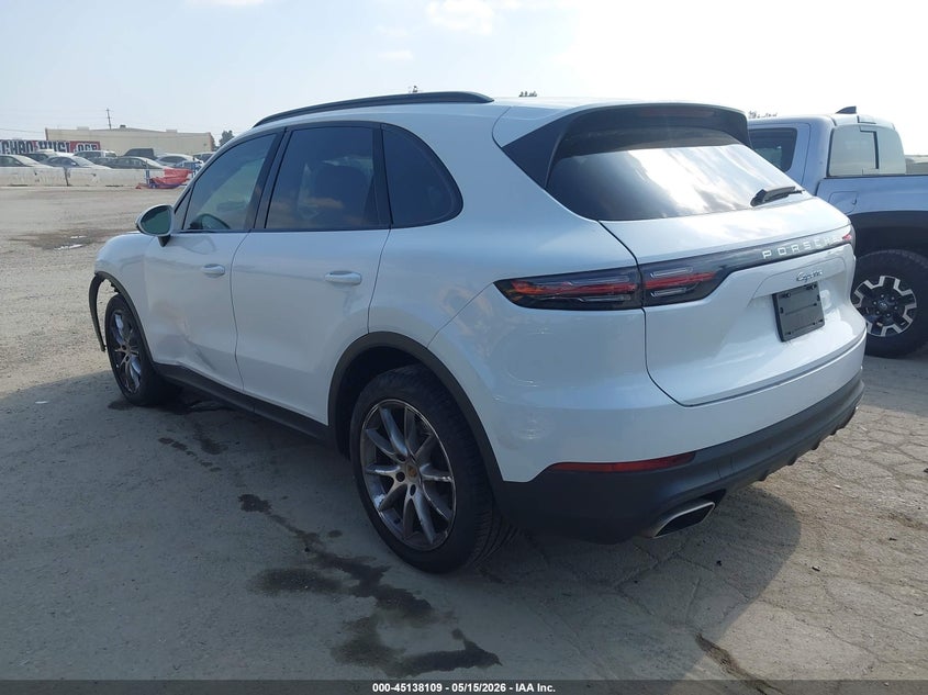 2019 Porsche Cayenne VIN WP1AA2AY1KDA04358 IAAI salvage auction — LEFT FRONT, Salvage (California), sold $13,775 on 2026-08-12 (photo 3)