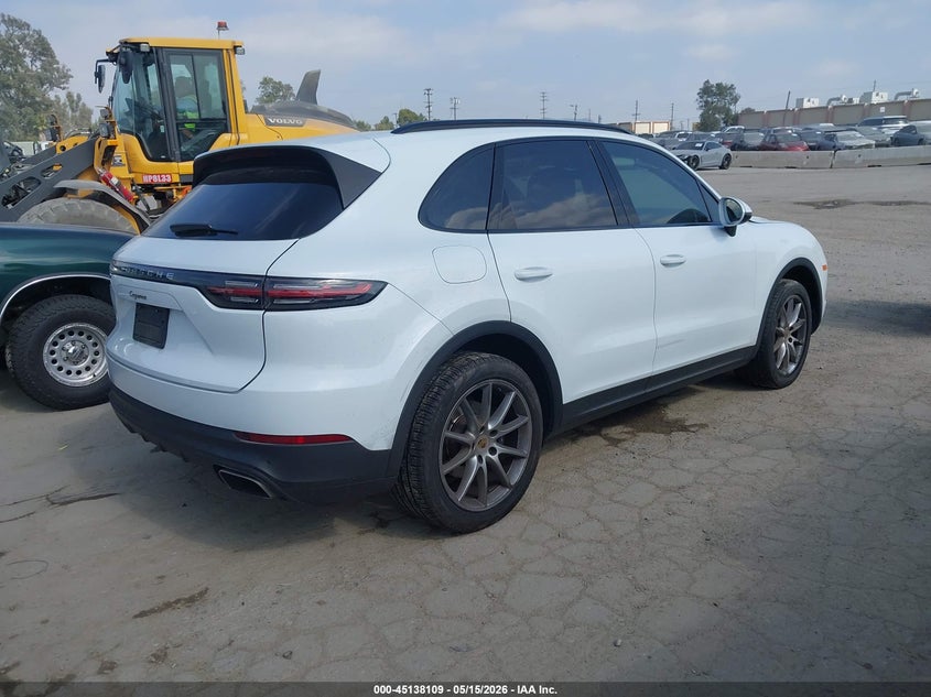 2019 Porsche Cayenne VIN WP1AA2AY1KDA04358 IAAI salvage auction — LEFT FRONT, Salvage (California), sold $13,775 on 2026-08-12 (photo 4)