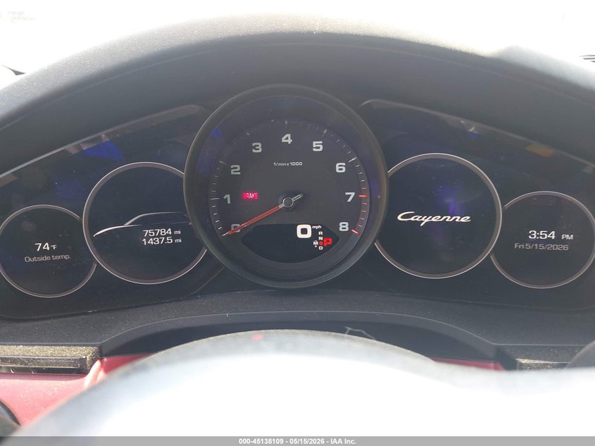 2019 Porsche Cayenne VIN WP1AA2AY1KDA04358 IAAI salvage auction — LEFT FRONT, Salvage (California), sold $13,775 on 2026-08-12 (photo 7)