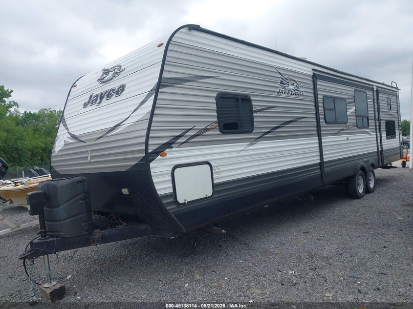 2018 Jayco Jayfl184bh VIN 1UJBJ0BT6J1T90305 IAAI salvage auction — HAIL, Salvage (Illinois), sold $8,875 on 2026-09-23 (photo 2)