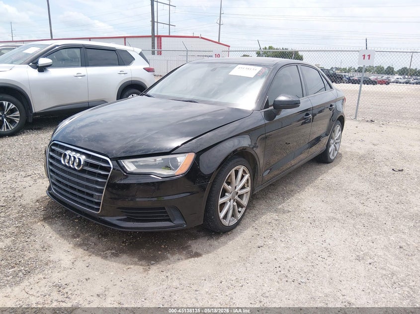 2016 Audi A3 VIN WAUA7GFF3G1094655 IAAI salvage auction — WATER/FLOOD, Certificate Of Destruction (Louisiana), sold $900 on 2026-07-22 (photo 2)
