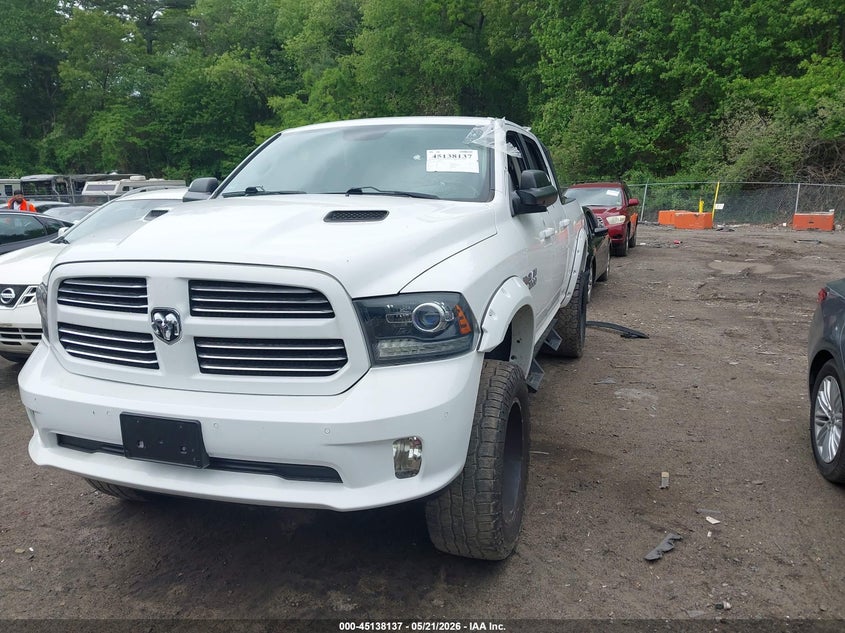 2017 Ram 1500 VIN 1C6RR7UT1HS716469 IAAI salvage auction — VANDALISM, Salvage (Massachusetts), sold $7,100 on 2026-07-18 (photo 2)