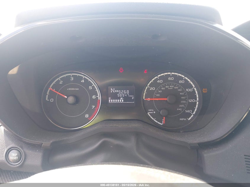 2017 Subaru Impreza VIN 4S3GTAA69H3720616 IAAI salvage auction — LEFT SIDE, Salvage Title, sold $1,425 on 2026-09-30 (photo 7)