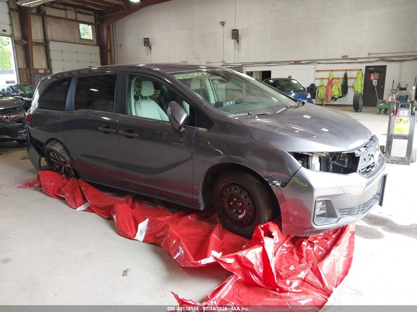 2025 Honda Odyssey VIN 5FNRL6H60SB025267 — IAAI salvage auction photo