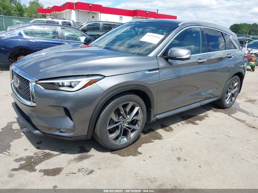 2019 Infiniti Qx50 VIN 3PCAJ5M30KF123465 IAAI salvage auction — UNKNOWN, Salvage - Greater Than 75% (Maryland), sold $7,275 on 2026-07-23 (photo 2)