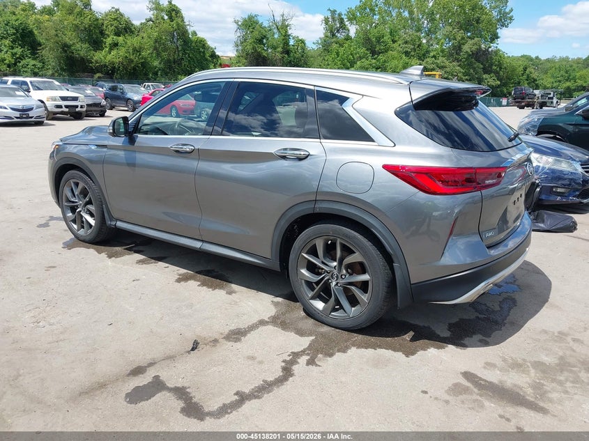 2019 Infiniti Qx50 VIN 3PCAJ5M30KF123465 IAAI salvage auction — UNKNOWN, Salvage - Greater Than 75% (Maryland), sold $7,275 on 2026-07-23 (photo 3)