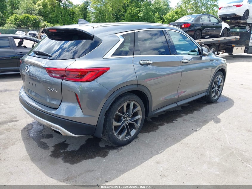 2019 Infiniti Qx50 VIN 3PCAJ5M30KF123465 IAAI salvage auction — UNKNOWN, Salvage - Greater Than 75% (Maryland), sold $7,275 on 2026-07-23 (photo 4)