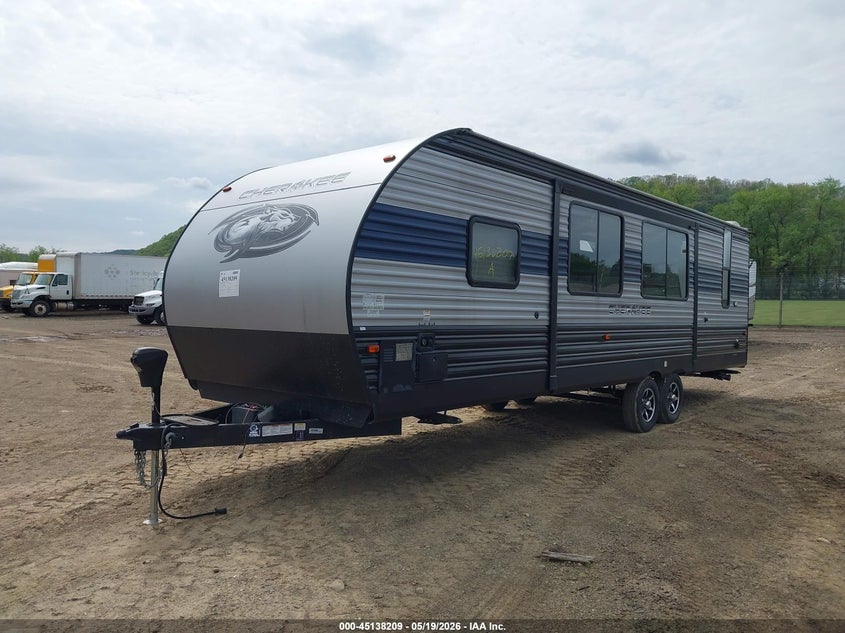 2021 Forest river Cherokee VIN 4X4TCKB26MX149244 IAAI salvage auction — HAIL, Salvage (Pennsylvania), sold $7,900 on 2026-08-13 (photo 2)