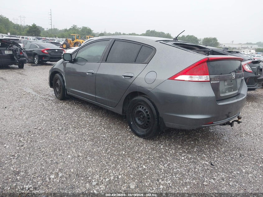 2010 Honda Insight VIN JHMZE2H5XAS002458 IAAI salvage auction — HAIL, Clear (Missouri), sold $250 on 2026-07-20 (photo 3)