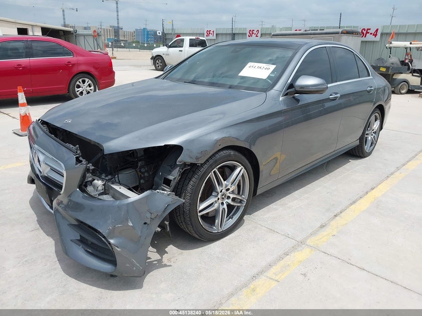 2018 Mercedes-benz E-klasse VIN WDDZF4JB3JA465015 IAAI salvage auction — LEFT FRONT, Original (Texas), sold $9,300 on 2026-07-29 (photo 2)